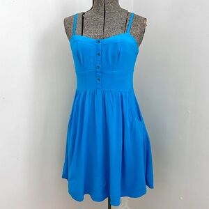 EXPRESS Flirty Blue Women's Dress